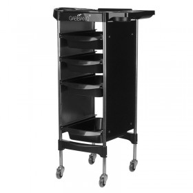 Hairdressing Trolley GABBIANO FX11-2 Black